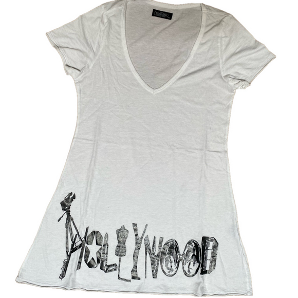 New Lauren Moshi Hollywood Tee - Picture 1 of 5